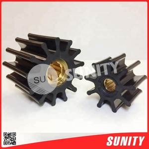 Impeller en caoutchouc de type denté SP220 fabriqué à Taïwan pour Yanmar 6HA - Product Image 6