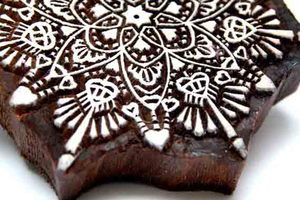 Sello de cerámica de diseño redondo grande - Product Image 2