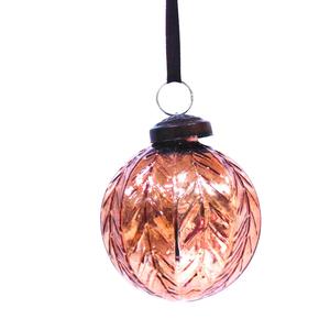 Décorations de Noël d'ornement de boules d'arbre en verre suspendues en forme d'ail de vente chaude - Product Image 3