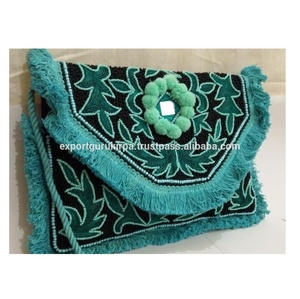 Bolsos de mano de lujo personalizados para boda, bolso de noche con cuentas para mujer, Guru Kirpa Export House - Product Image 2