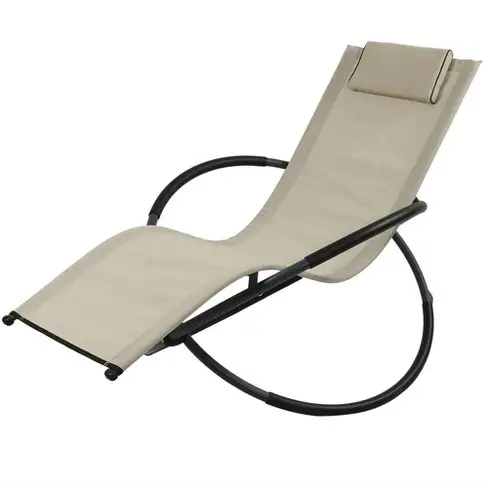 Ziduke — chaise longue d'extérieur, pour salon à bascule et soleil, meilleure vente 2020