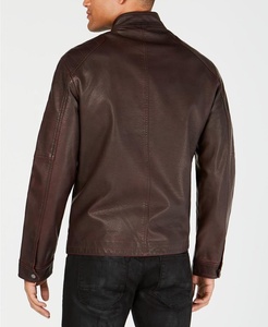 Blouson en cuir du Style bombardier pour homme, en cuir, grand Design à la mode, 3 tailles - Product Image 2