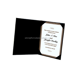 Christmas Gift Handmade Most Popular Leather <b>Wedding</b> <b>Certificate</b> <b>Holder</b>/custom <b>Certificate</b> <b>Holders</b> Leather in A4 Size - Product Image 1