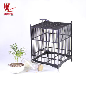 Vietnam Black Weaving Bamboo <b>Bird</b> <b>Cage</b> for Sale/Large Vintage Birdcage - Product Image 6