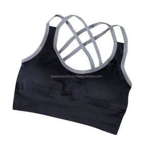 Sujetador de entrenamiento de gimnasio activo para niñas Ropa deportiva cómoda de fitness en diseño transpirable de talla grande - Product Image 4