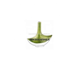 Gran oferta, jarrón de aluminio verde de Metal para oficina, restaurante, hogar, cama, mesa, centros de mesa - Product Image 2