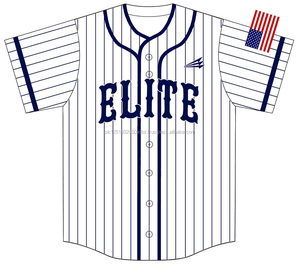 Maillot de baseball pour hommes, vierge en noir ou blanc, nouveau design, vente en gros, collection 2019 - Product Image 1