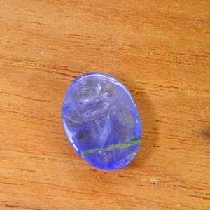 Tanzanita de alta calidad 12x8,5mm cabujón ovalado azul y marrón piedra preciosa suelta para la fabricación de joyas para collares - Product Image 2