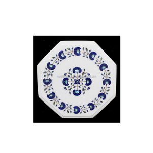 Octagonal White <b>Stone</b> <b>Table</b> <b>Top</b> - Product Image 1