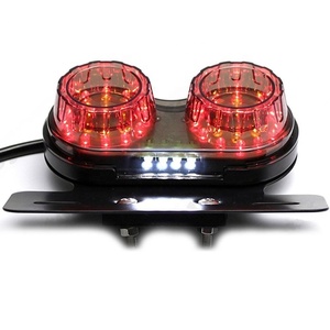 40W Luz de cola Led de señal de vuelta de luz de freno con el soporte de la placa de matrícula para Harley para Honda Yamaha para <span class=keywords><strong>Suzuki</strong></span> - Product Image 6