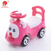 רכב בצורת תינוק הליכון אין סוללה מופעל ארבעה גלגלי מכונית התינוק לרכב על רכב לילדים