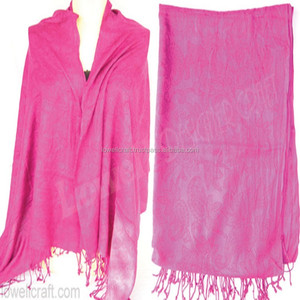 Women Paisley Print Cotton <b>Pashmina</b> Shawl Summer <b>Scarf</b> - Product Image 3