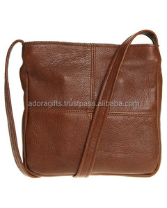 Sac à bandoulière en cuir véritable durable de haute qualité pour hommes et femmes pour les promotions - Product Image 1