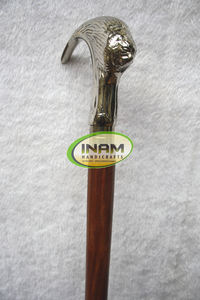 Magnifiques bâtons de marche à poignée de poisson, bâtons de marche pliables en bois/magnifiques bâtons de marche en bois faits à la main - Product Image 2