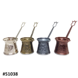 กาต้มน้ำกาแฟตุรกีทองแดงแข็งสามารถใช้กับแก๊สได้ - Product Image 5