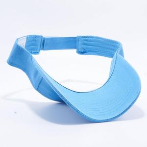 Gorra de visera de algodón transpirable ligera ajustable para Golf tenis correr verano deportes al aire libre y viajes patrón liso - Product Image 2