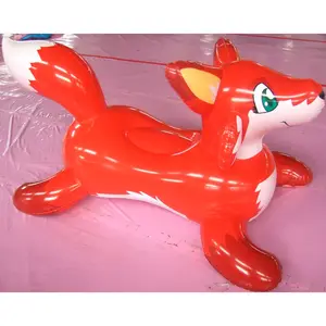 高品质 PVC 充气狐狸巨人充气动物卡通