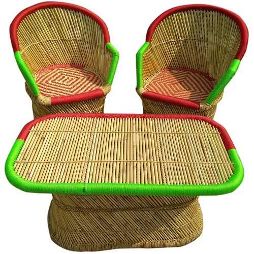 Modern Design Garden Outdoor Furniture Ecofriendly Cane/Bamboo Garden Sets for Garden/Cottage/Courtyard Tables and Chairs