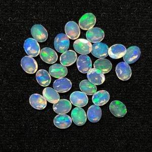 Piedra de ópalo etíope Natural de 10mm y 12mm, corte ovalado, venta al por mayor, fabricante de piedras preciosas sueltas, tienda en línea, precio de fábrica, fabricación de joyas - Product Image 1