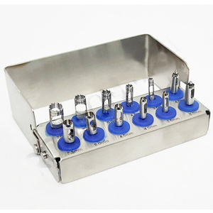 LALHICO 2026 Kit de perforación manual de acero inoxidable japonés para implantes dentales, punzón de tejido y guía de perforación para implantes dentales - Product Image 1