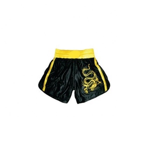 Pantalones cortos de MMA de satén hechos a medida de alta calidad para Muay Thai y Kickboxing Características Ropa de artes marciales Premium - Product Image 1