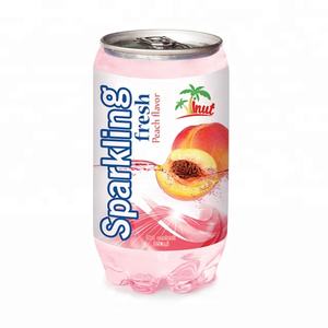 Fabricants de l'eau gazeuse à la pêche de 350 ml au Vietnam - Product Image 1