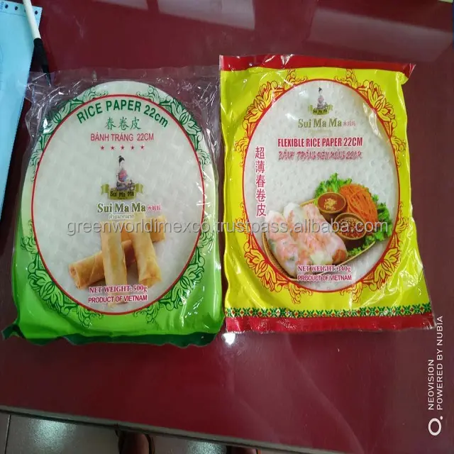 Kertas Beras-Kualitas Tinggi dan Harga Terbaik dari VIETNAM-Lumpia-Makanan Tradisional