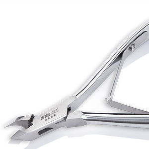 OMI Profesional de Alta Calidad CB-202C Alicates para Cutículas de Acero Inoxidable Cromado con Doble Resorte, Marca Privada OEM, Set Nghia - Product Image 6