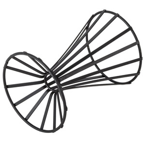 Soporte para patatas fritas con alambre metálico cónico para uso doméstico o en restaurante, colador y colador - Product Image 1