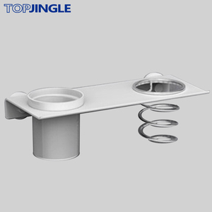 Estante de pie de mesa para secador de pelo de alambre de acero inoxidable - Product Image 3