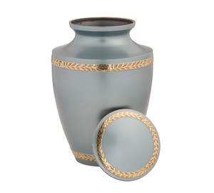 Urna de cremación de latón hecha a mano con forma personalizada de estilo americano, superventas de alta calidad para funerales - Product Image 1