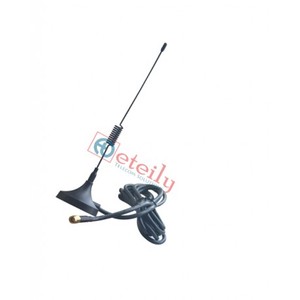 Antenne magnétique à ressort robuste 2.4GHz Wi-Fi 5dBi câble RG174 + connecteur SMA Applications de communication externe durables - Product Image 1
