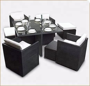 <b>Cube</b> <b>Rattan</b> Wicker <b>Set</b> Furniture Outdoor Garden - Product Image 6