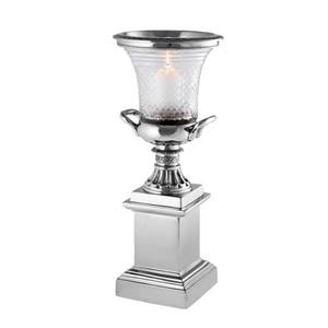 Bougeoir décoratif en aluminium en métal - Product Image 1