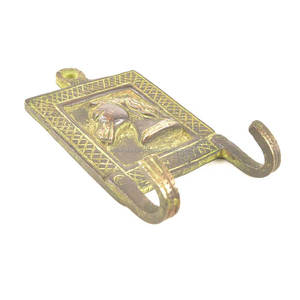 Crochets pour serviettes en laiton, multicolores, faits à la main, utilitaires et réutilisables, pour vêtements montés, 10 pièces - Product Image 2