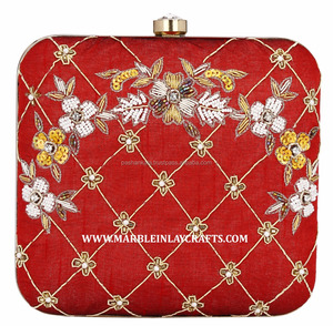 Handmade Beaded <b>Clutch</b> Purse - Product Image 1