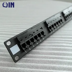 Patch Panel Cat6 1U 24-Port Unloaded