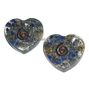 Lapis Lazuli <b>Orgonite</b> Heart - Product Image 1