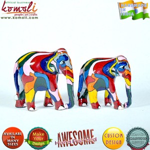 Elefante de Recuerdo Pintado a Mano, Diseños de Elefantes Pintados Personalizados - Product Image 6