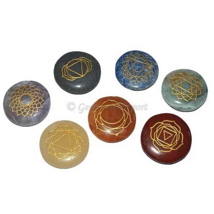 Sieben Chakra; Heilendes Chakra-Set Weit gefragtes Chakra-Set Sleek Look Art & Sammler geld sparen Feng Shui Style