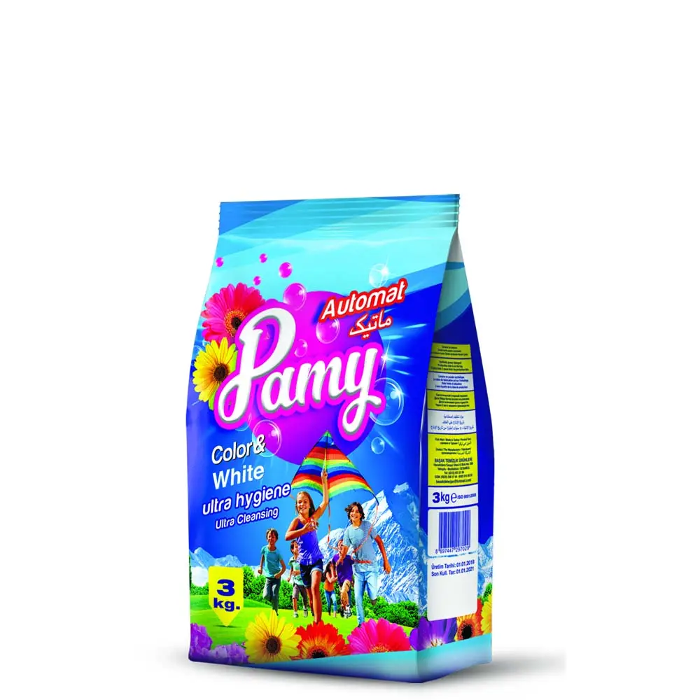 अच्छी गुणवत्ता डिटर्जेंट पाउडर 3 kg - Pamy तुर्की