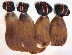 Vente en gros de paquets de cheveux brésiliens vierges bruts de l'usine de cheveux du vietnam de vendeurs de cuticules alignés de grade 10A - Product Image 4