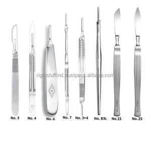 Cuchillo de corte médico, mango de bisturí, acero inoxidable, productos en oferta - Product Image 1