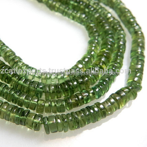 Perles rondes en apatite verte pour la fabrication de bijoux, certifiées par un tiers, Coszcalt Exports India - Product Image 1
