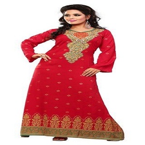 ABAYA de caftán bordado, caftán de trabajo a mano de la INDIA - Product Image 6