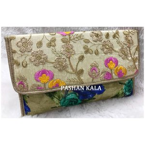 Bolso de mano con bordado a mano para mujer - Product Image 1