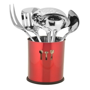 Stainless Steel Kitchen Decor Kitchen <b>Tool</b> Utensil Storage Utensil Caddy Holder Kitchen Utensil Holder - Product Image 5
