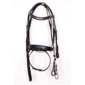 Bridon en cuir de cheval de qualité supérieure, hautement fiable, pour la course d'endurance - Tailles Full/Cob - Product Image 1