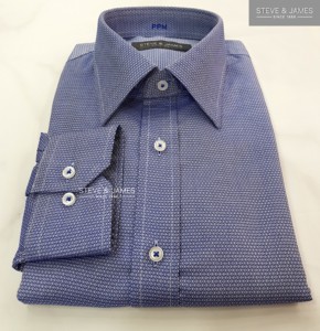 Chemise homme Anti-rides, coupe ajustée, sexy, écologique, des images de Steve & James, collection - Product Image 6