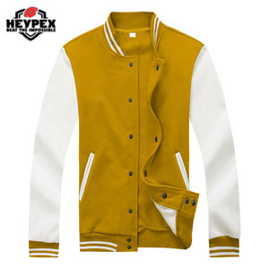 2025 meilleure qualité personnalisé hommes Letterman Varsity veste col montant fourrure décoration hiver grande taille propre avant étiquette Offre Spéciale - Product Image 3